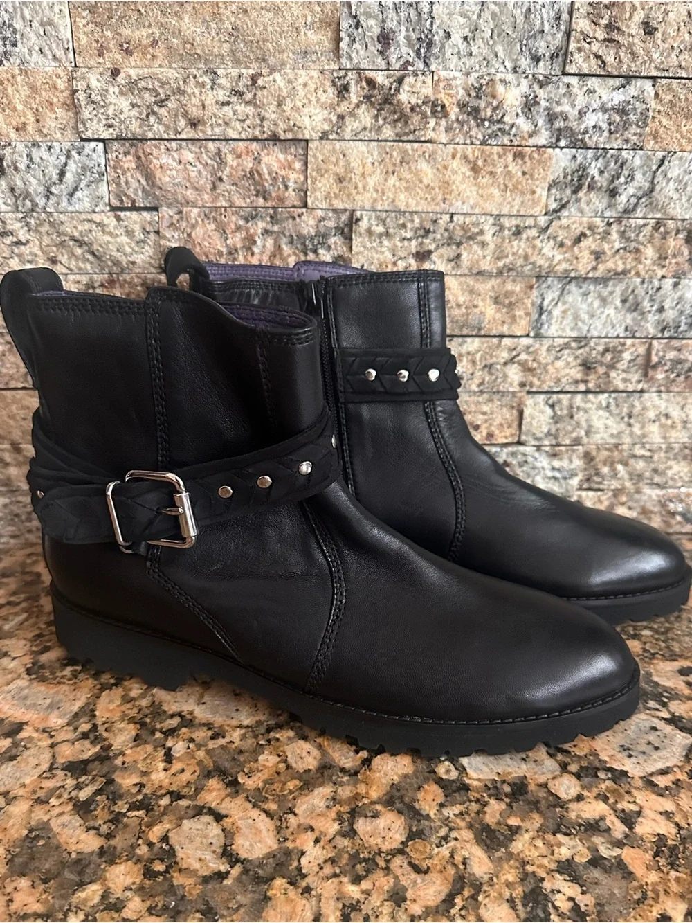Robert Zur Nicolle Buckle Strap Bootie